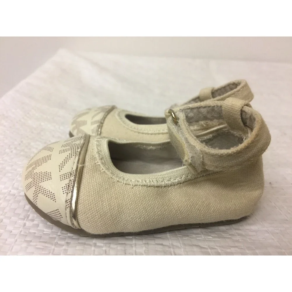 Michael Kors Infants Baby Grace Jami off white Shoes Size 1